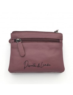 MONEDERO DOBLE DE PIEL...