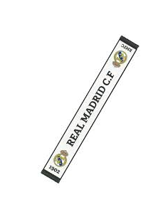 BUFANDA REAL MADRID NEGRA