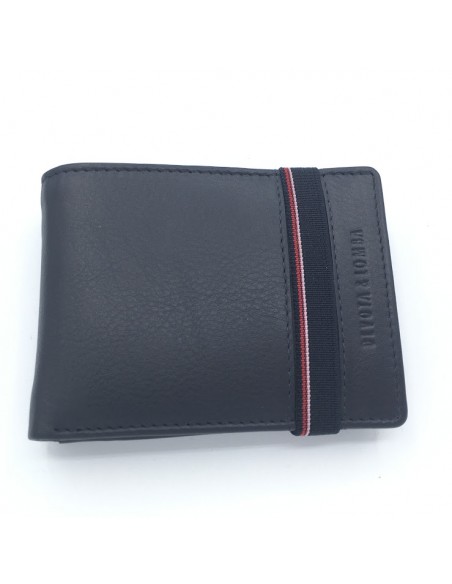 CARTERA AMERICANA CON MONEDERO CIERRE GOMA DEVOTA Y LOMBA