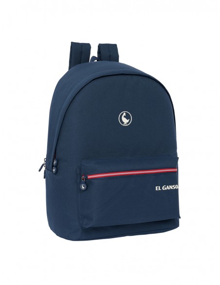 MOCHILA DOBLE PARA PORTATIL 15,6"+USB EL GANSO "CLASSIC"