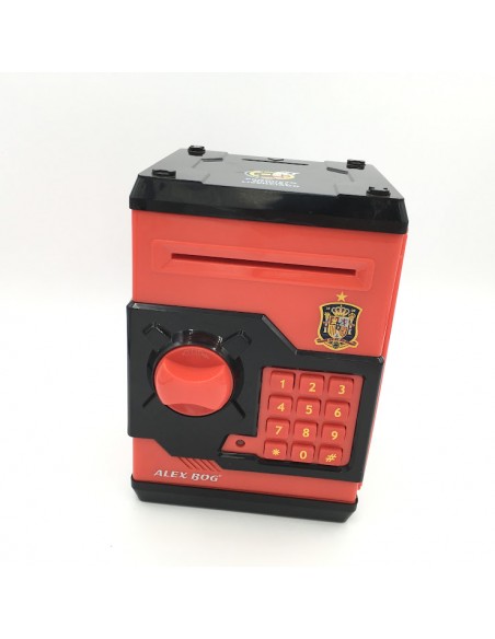 HUCHA CAJA FUERTE SELECION ESPAÑOLA CON CODIGO