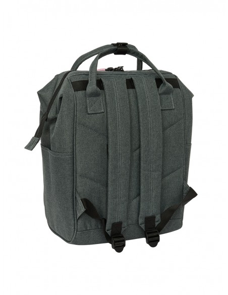 MOCHILA CON ASAS PARA PORTATIL 13" KAPPA "SILVER PINK"