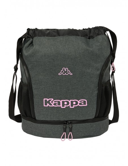 SACO MOCHILA KAPPA "SILVER PINK"