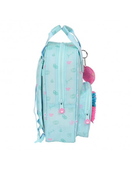 MOCHILA INFANTIL ADAPT. ASAS RECICLADO GLOWLAB KIDS "CUTE DOLL"