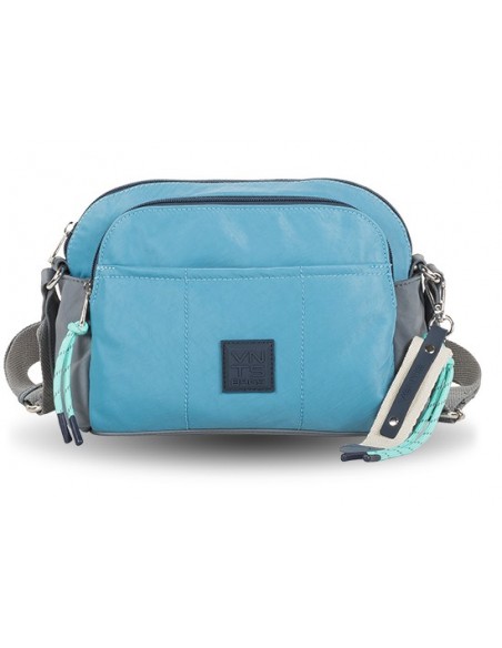 BOLSO BANDOLERA TRIPLE VENTIS MULTICOLOR NYLON