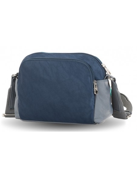 BOLSO BANDOLERA TRIPLE VENTIS MULTICOLOR NYLON