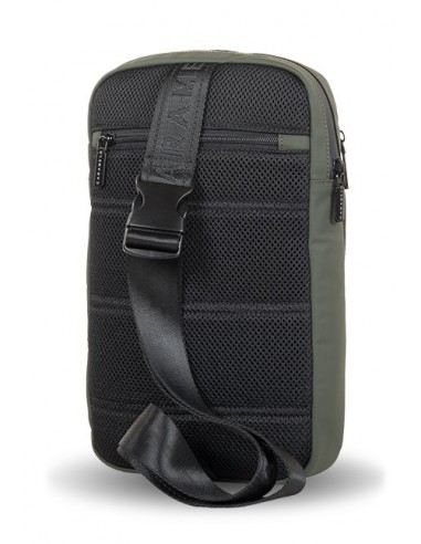 BANDOLERA CARAMELO MOCHILA NYLON KAKI