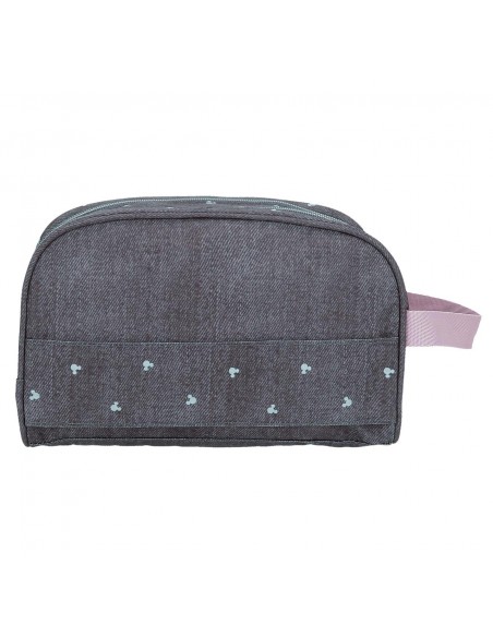 NECESER MICKEY STUDS DOBLE COMPARTIMENTO