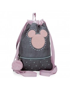 MOCHILA SACO MICKEY STUDS