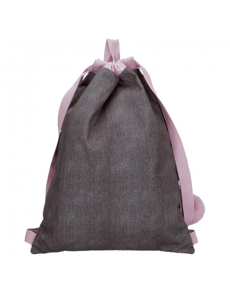 MOCHILA SACO MICKEY STUDS