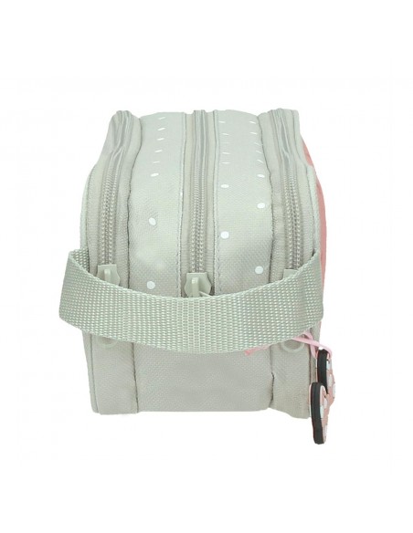 ESTUCHE MINNIE WILD NATURE TRIPLE COMPARTIMENTO