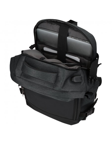 MOCHILA DE VIAJE CON PORTAORDENADOR PEPE JEANS JARVIS NEGRO