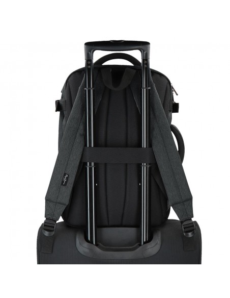 MOCHILA DE VIAJE CON PORTAORDENADOR PEPE JEANS JARVIS NEGRO