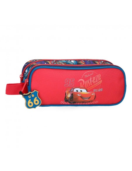 ESTUCHE DOS COMPARTIMENTOS CARS RD TRIP