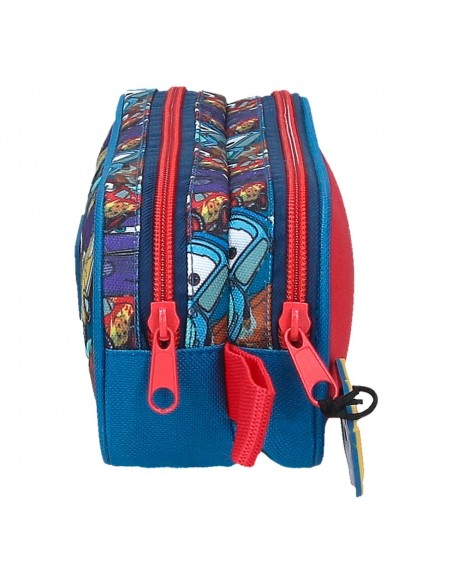 ESTUCHE DOS COMPARTIMENTOS CARS RD TRIP