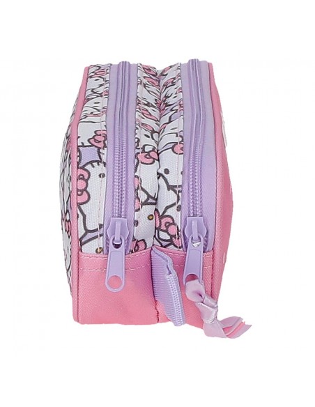 ESTUCHE DOS COMPARTIMENTOS HELLO KITTY MY FAVOURITE BOW