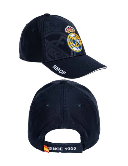 GORRA REAL MADRID SINCE 1902 JUNIOR NEGRA