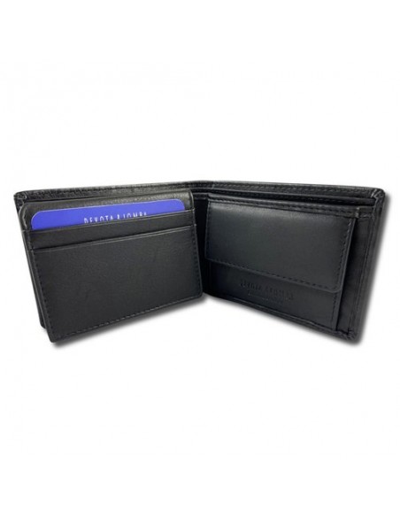 CARTERA BILLETERO PIEL DEVOTA & LOMBA LIMA NEGRO