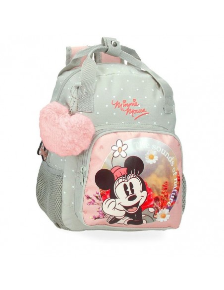MOCHILA MINNIE WILD NATURE 28cm.
