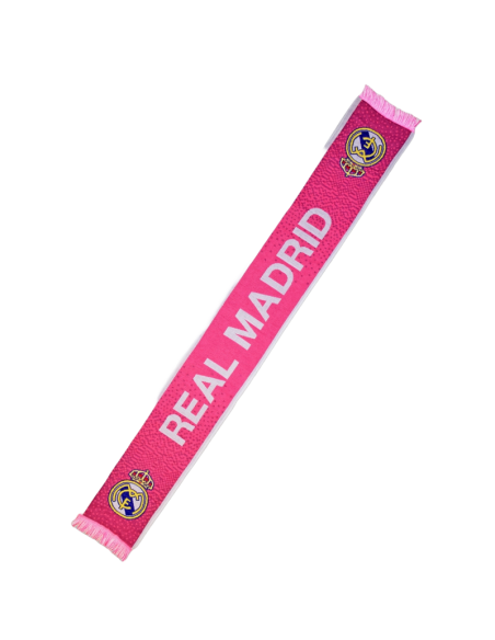 BUFANDA TELAR REAL MADRID OFICIAL PINK
