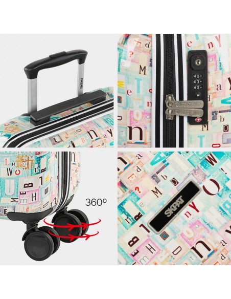 MALETA MEDIANA SKPAT LUCCA RIGIDA