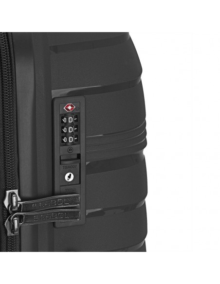 MALETA DE CABINA KIBA EXPANDIBLE GABOL 55CM POLIPROPILENO