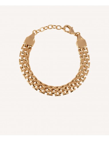 PULSERA CADENA PANTHER CHAPADO ORO 18...