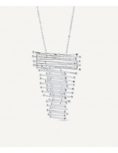 COLLAR REDOSA CHAPADO PLATA...