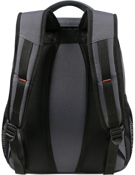 MOCHILA AT WORK NEGRA NARANJA 15.6 AMERICAN TOURISTER