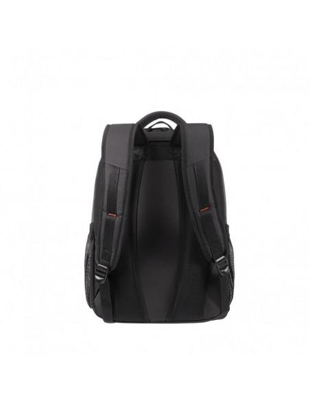 MOCHILA AT WORK NEGRA NARANJA 15.6 AMERICAN TOURISTER