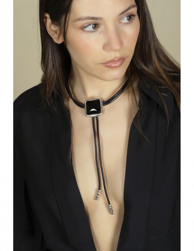 COLLAR KORBATERO CICLON NEGRO