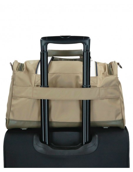 BOLSA DE VIAJE PEPE JEANS CORIN VERDE 40CM.