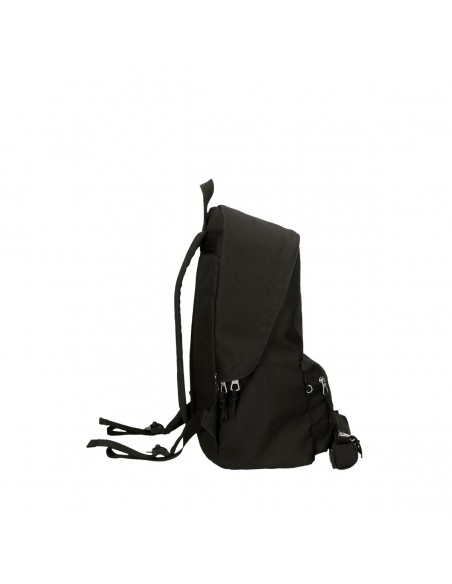 MOCHILA PORTAORDENADOR PEPE JEANS ARIS C/ESTUCHE NEGRA