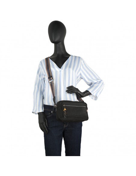 BOLSO BANDOLERA MUJER SKPAT PARMA CON BOLSILLO DELANTERO