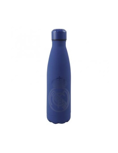 BOTELLA AZUL ACERO INOXIDABLE REAL MADRID 500 ML