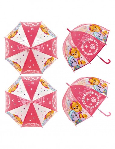 PARAGUAS MANUAL TRASPARENTE BURBUJA...