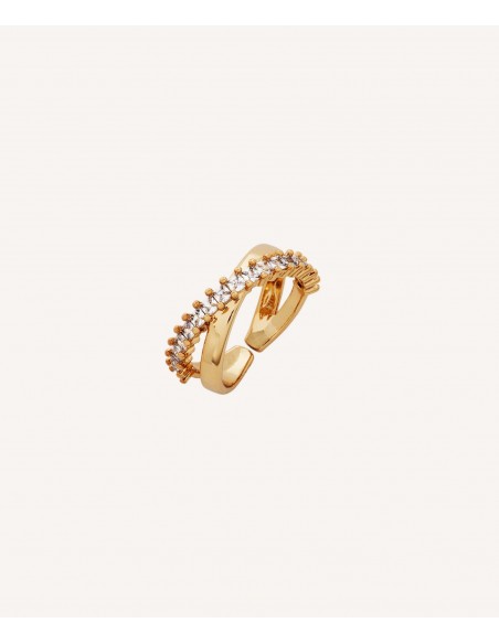 ANILLO LOUISE CHAPADO ORO 18Kt VIDAL & VIDAL
