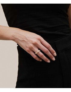 ANILLO LOUISE CHAPADO ORO... 2