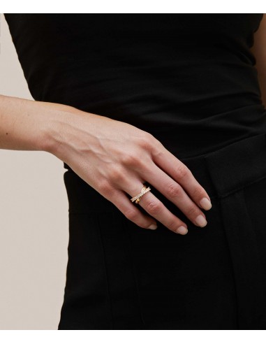 ANILLO LOUISE CHAPADO ORO 18Kt VIDAL...