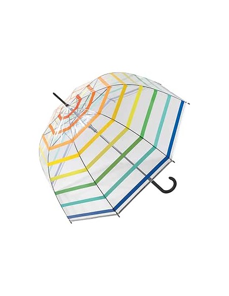 PARAGUAS TRANSPARENTE RAYAS BENETTON