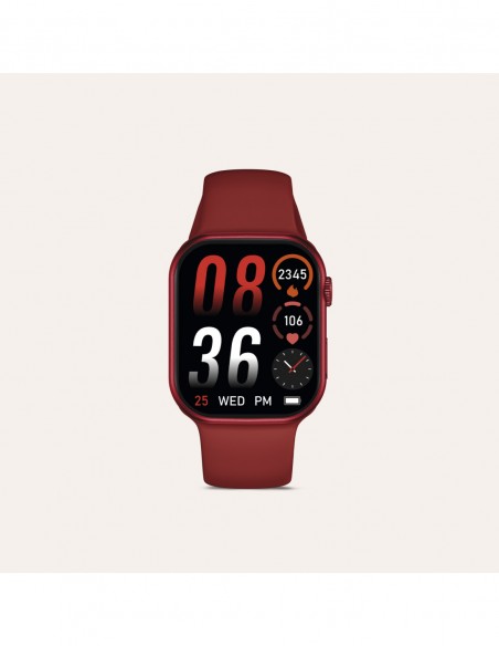 RELOJ INTELIGENTE SMARTWATCH URBAN 5 MINI ROJO