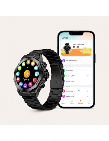 RELOJ INTELIGENTE SMARTWATCH TITANIUM...