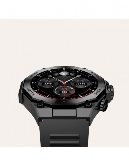RELOJ INTELIGENTE SMARTWATCH TITANIUM NEGRO