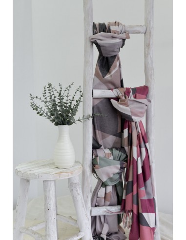 BUFANDA NOCO ARTE ABSTRACTOS GEOMETRICOS