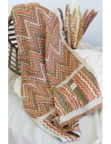 BUFANDA NOCO REVERSIBLE ZIGZAG