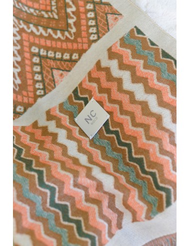 BUFANDA NOCO REVERSIBLE ZIGZAG