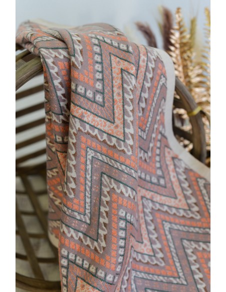 BUFANDA NOCO REVERSIBLE ZIGZAG