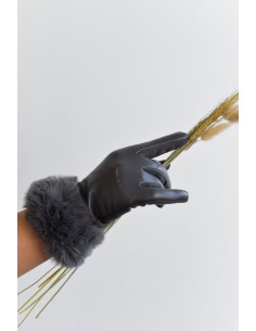 GUANTES SEÑORA NOCO  PUÑO PELO 2