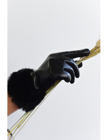 GUANTES SEÑORA NOCO  PUÑO PELO