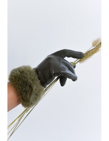 GUANTES SEÑORA NOCO  PUÑO PELO